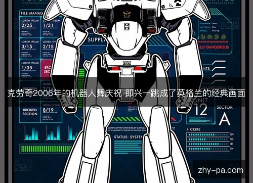 克劳奇2006年的机器人舞庆祝 即兴一跳成了英格兰的经典画面 克劳奇2006年的机器人舞庆祝 即兴一跳成了英格兰的经典画面